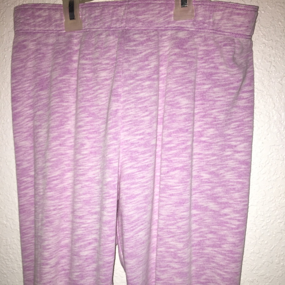 Purple soft joggers